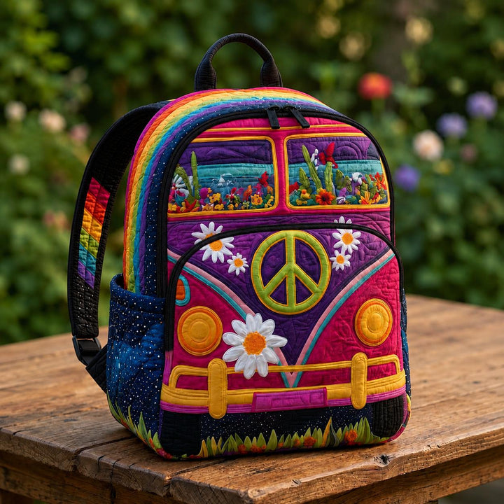 Quilted Hippie Van Backpack