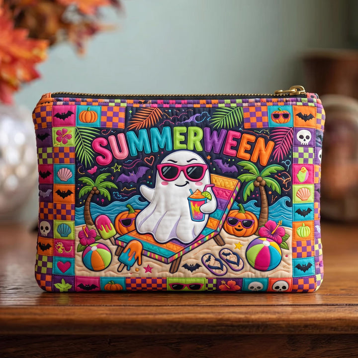 Tropical Haunt Quilted Pouch V2