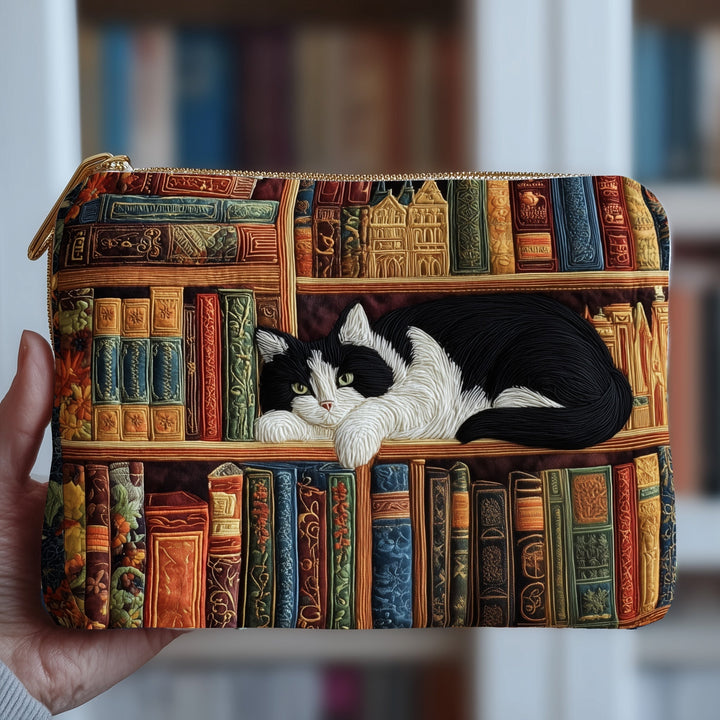 Cozy Book Quilted Pouch V2