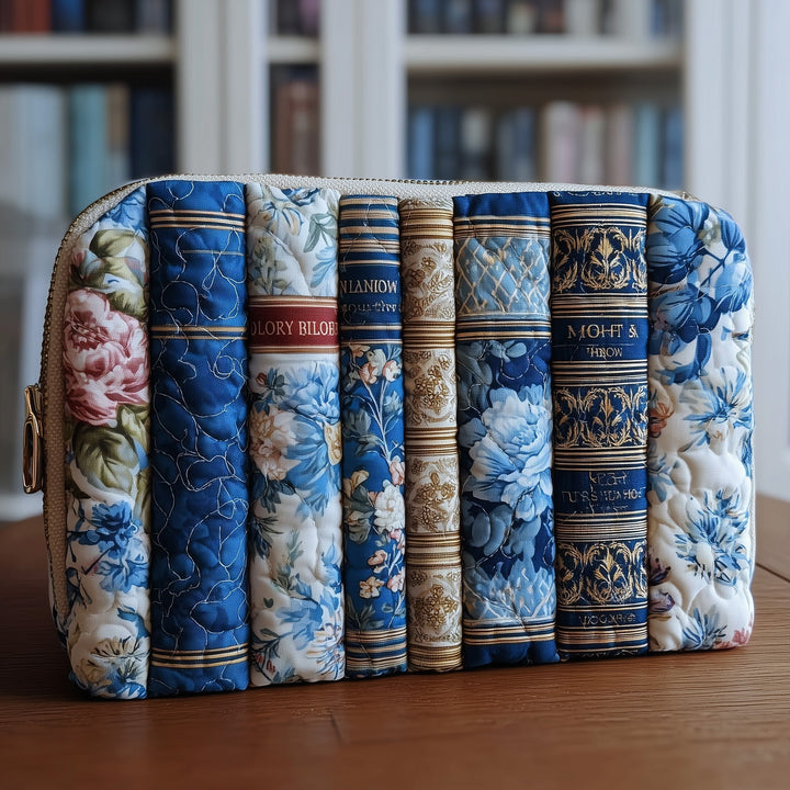 Book Quilted Pouch