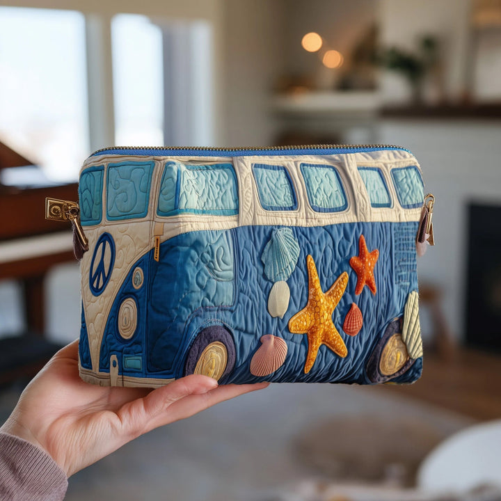 Beachsite Trip Quilted Pouch