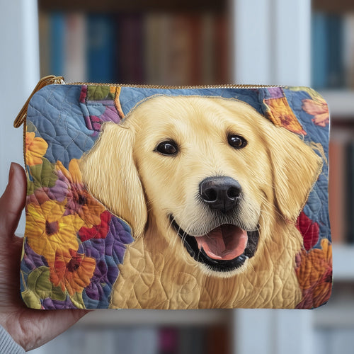 Καπιτονέ τσαντάκι Golden Retriever V2