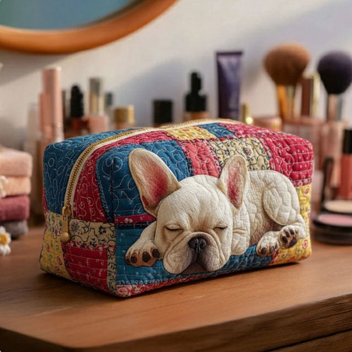 Sweet Buddies Quilted Cosmetic Bag