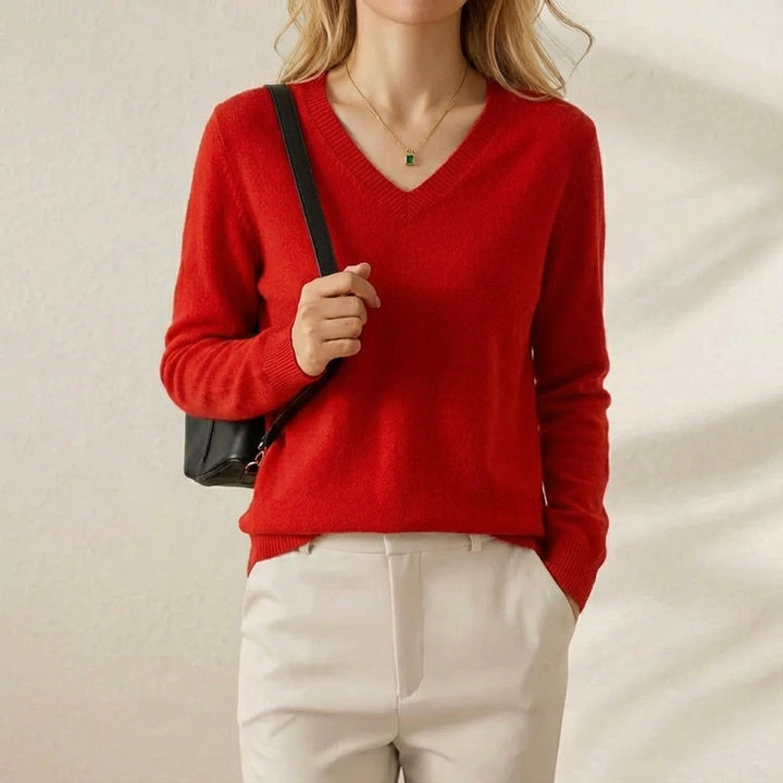 Nellie | Πουλόβερ με λαιμόκοψη V
