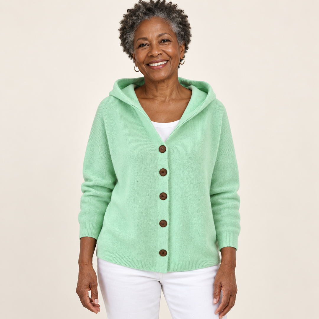 Teri | Ελαφριά ζακέτα με κουκούλα